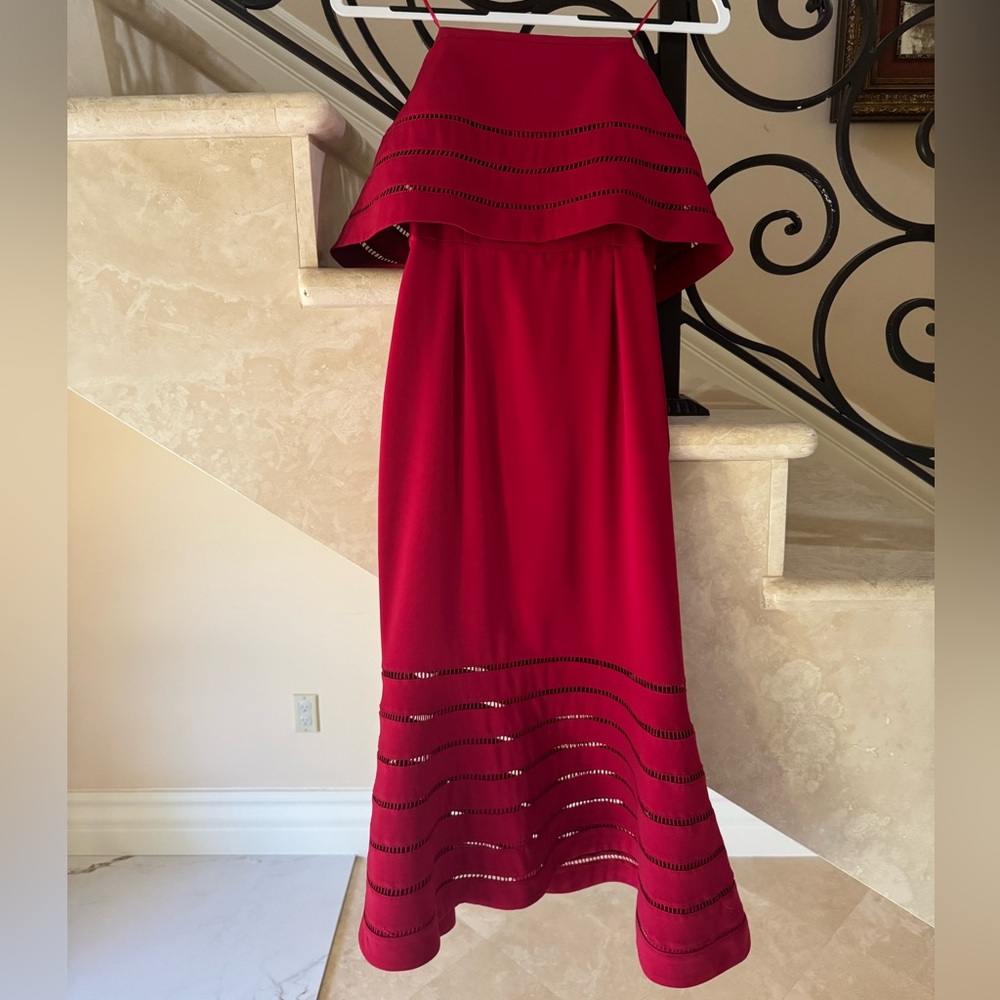 C/MEO Collective Vibrant Red Dress